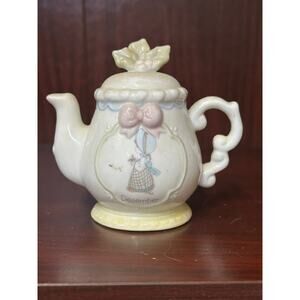 Precious Moments 1993 December Birthday Teapot Enesco Collectible Vintage